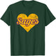 Monticello Sages Over Heart T-Shirt - T-Shirt | Forest