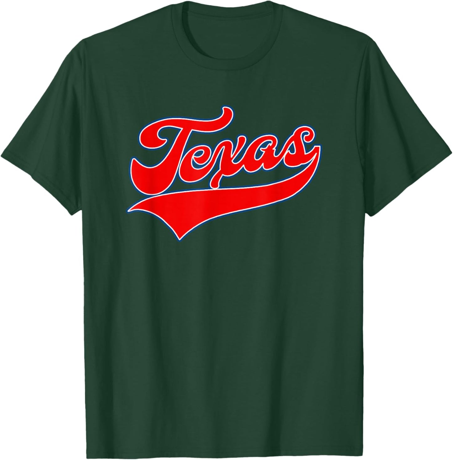 TEXAS - Throwback Design - Classic T-Shirt - T-Shirt | Forest
