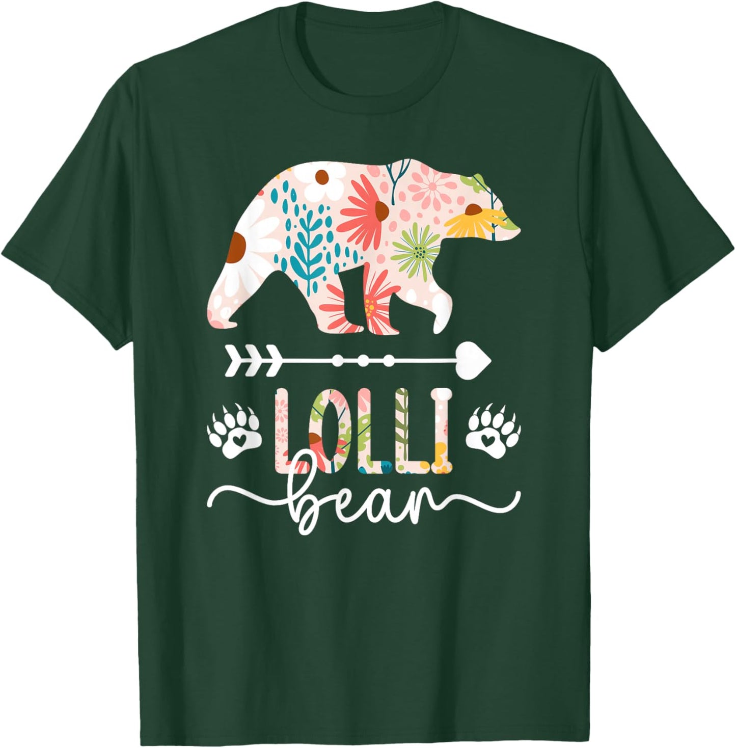 Lolli Bear Lolli Grandma Lolli Grandmother T-Shirt - T-Shirt | Forest