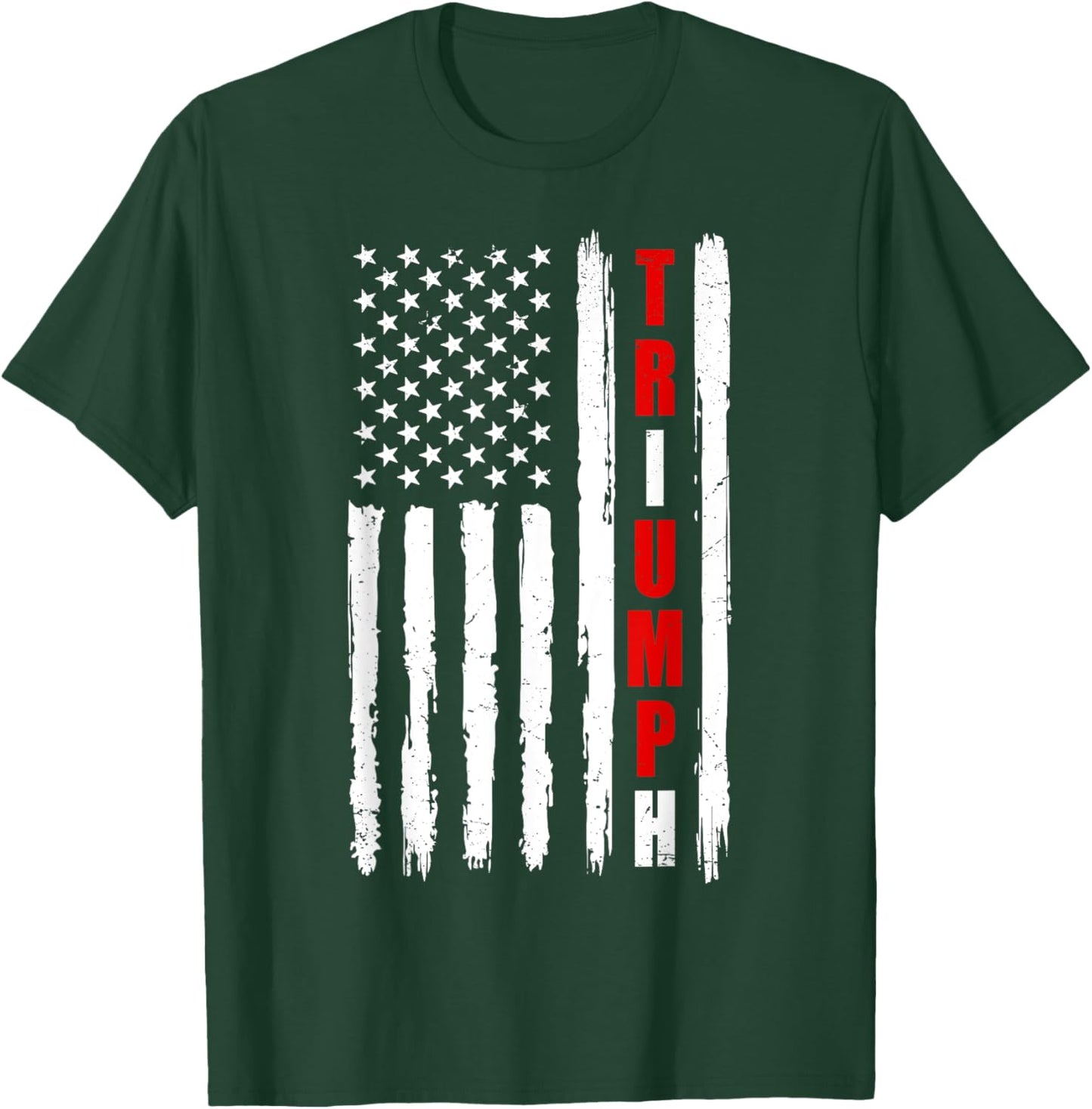 Trump Triumph 2024 Elections Political T-Shirt - T-Shirt | Forest