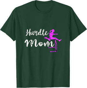 Hurdles Mutter Hurdles Light Athletlete Hurdles Mama T-Shirt - T-Shirt | Forest