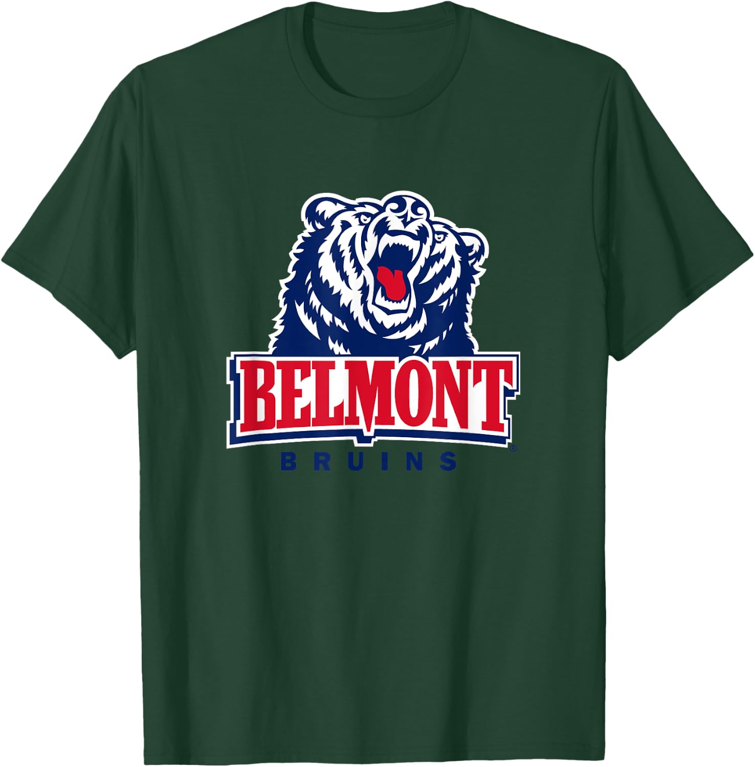 Belmont Bruins | Official NCAA Merch | PPBEL01 T-Shirt - T-Shirt | Forest