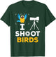 I Shoot Birds - Funny Photographer Bird Photography T-Shirt - T-Shirt | Forest
