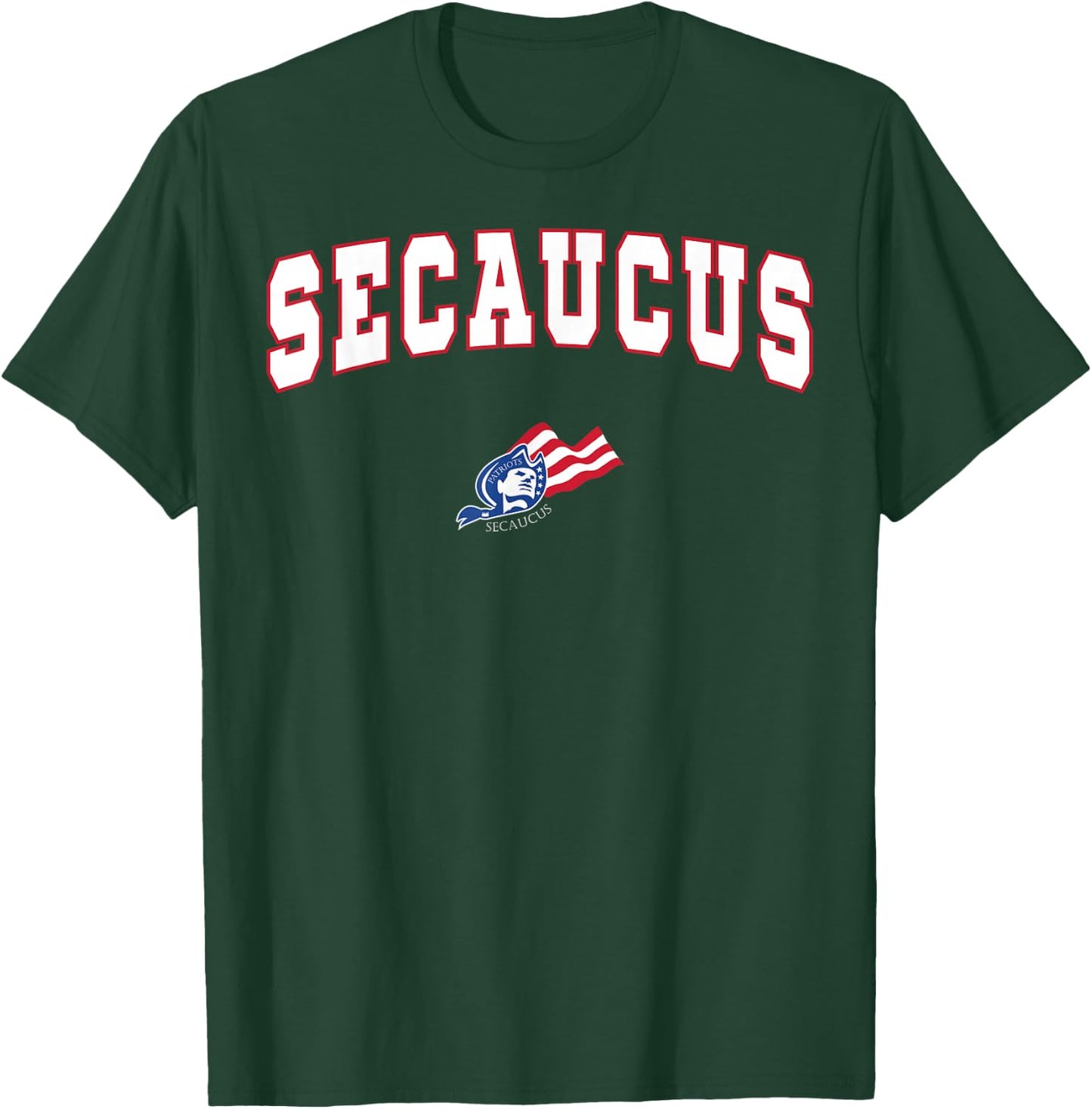 Secaucus High School Patriots T-Shirt - T-Shirt | Forest