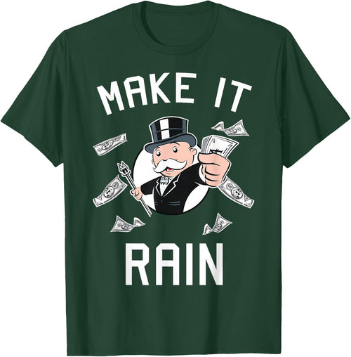 Monopoly Man Make It Rain Logo Portrait Small