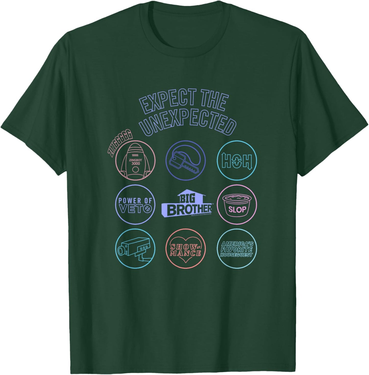 Big Brother Logo Mash Up T-Shirt - T-Shirt | Forest