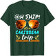 Oh Ship It's a Caribbean Trip - Oh Ship Caribbean Cruise T-Shirt - T-Shirt | Forest
