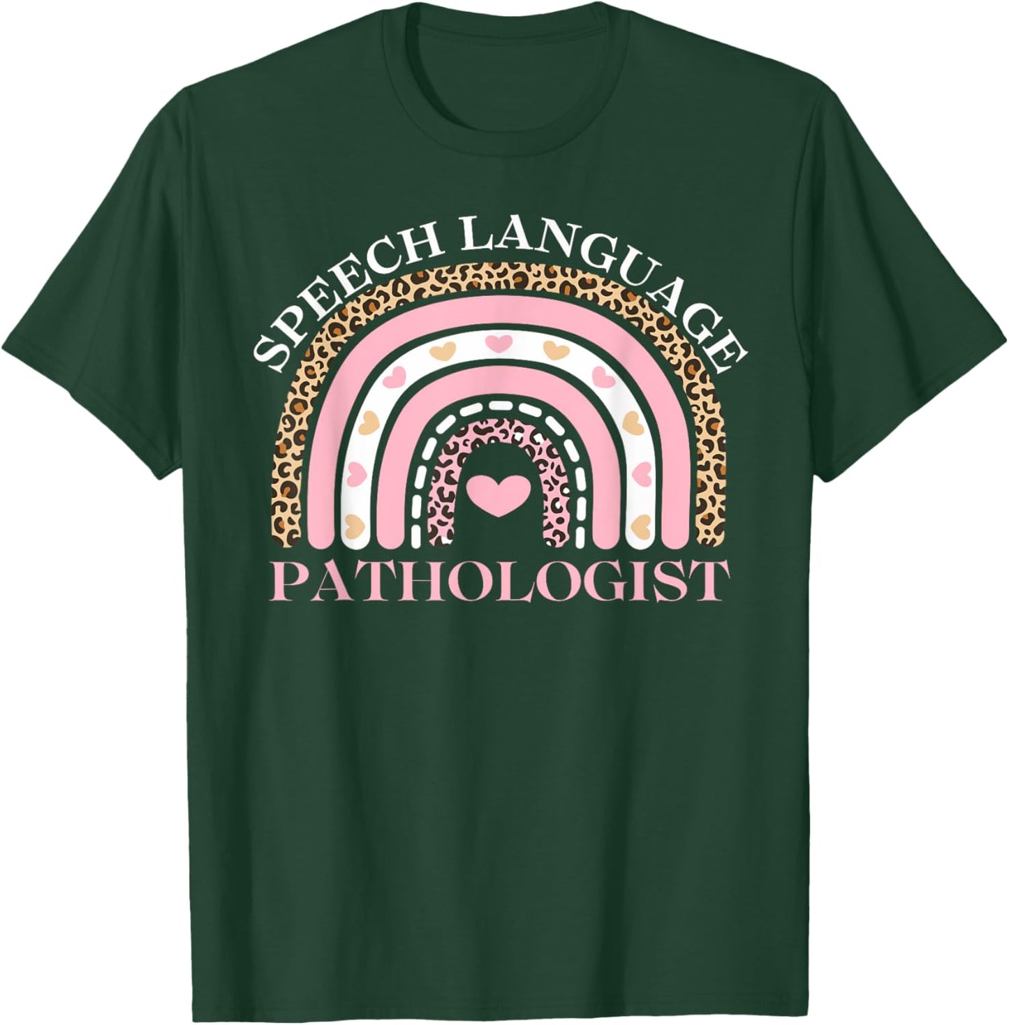 Speech Language Pathologist SLP Valentin's Day SLP Valentine T-Shirt - T-Shirt | Forest