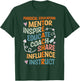 PE Teacher Mentor Physical Education Teacher Outfit T-Shirt - T-Shirt | Forest