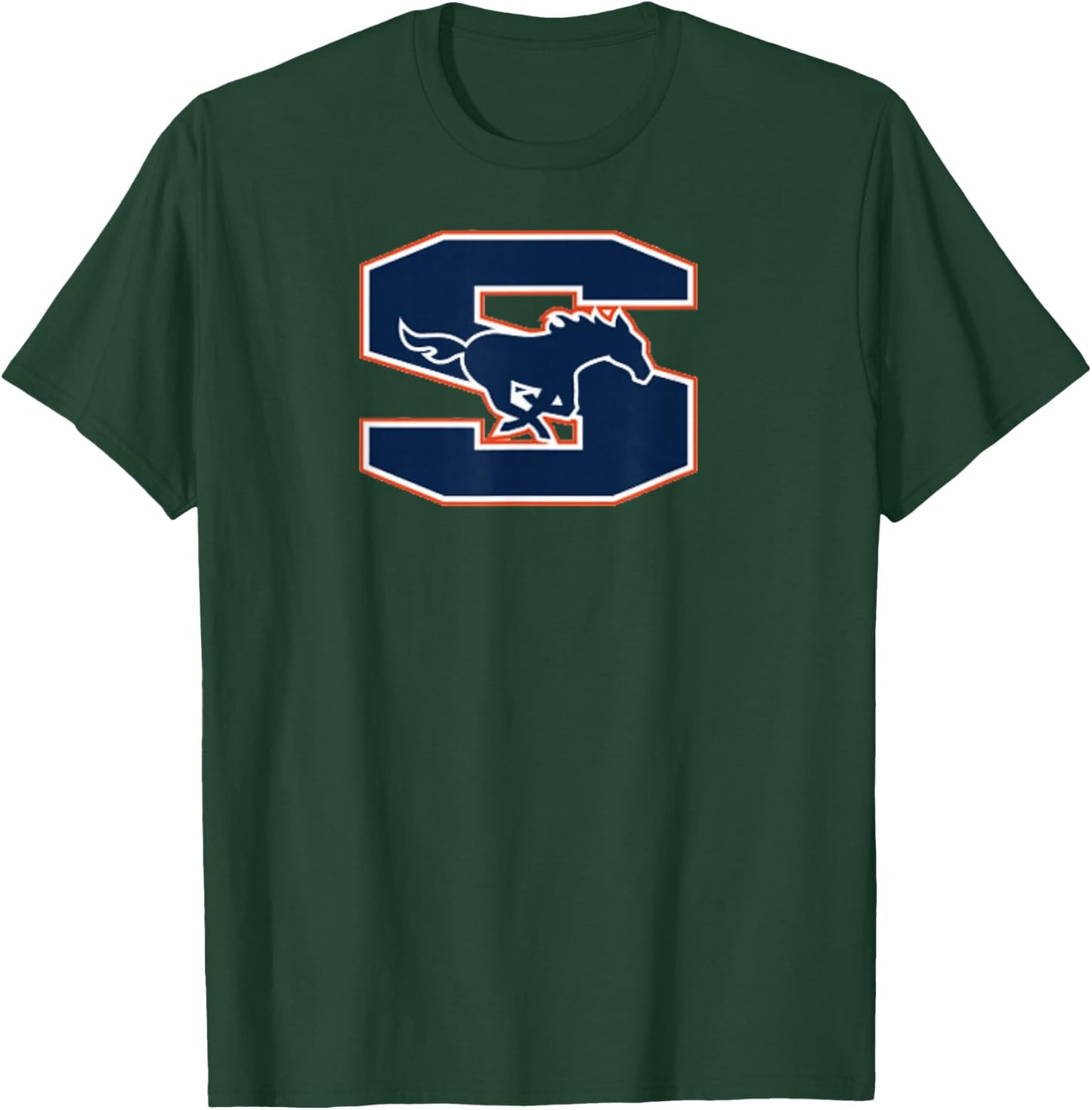 Sachse Mustangs T-Shirt - T-Shirt | Forest