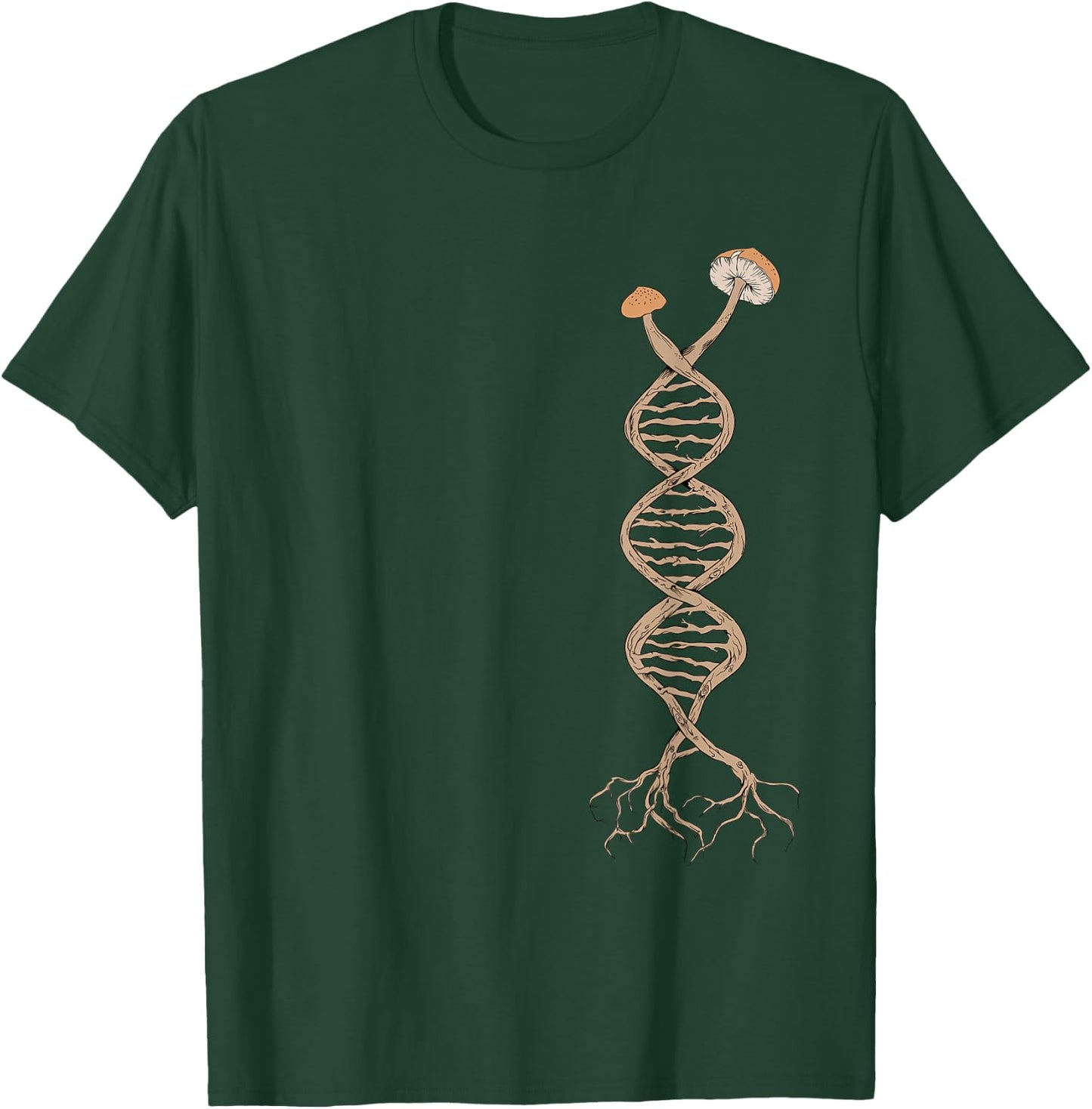 Pick Mushrooms is in my DNA | Shroom Mycology Fungi Foraging T-Shirt - T-Shirt | Forest