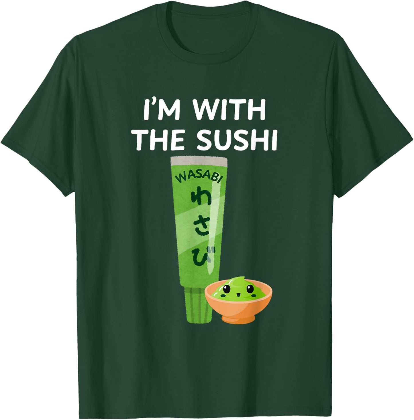 Easy Funny Group Costume - Wasabi Condiment Costume T-Shirt - T-Shirt | Forest