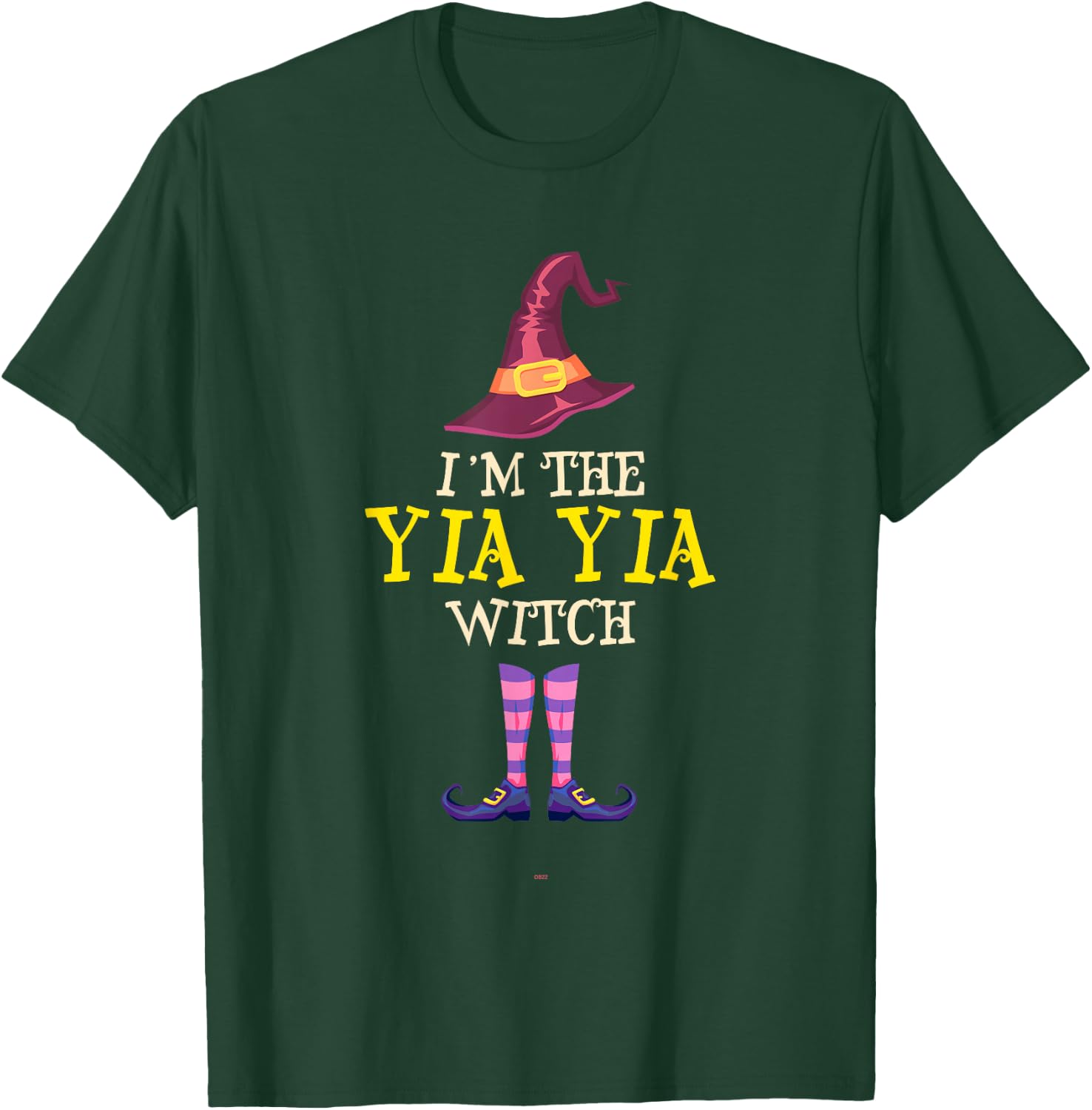 I'm The Yia-Yia Witch Costume Halloween Funny YiaYia T-Shirt - T-Shirt | Forest