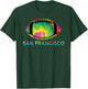 Tie Dye Cool Football Design Apparel San Francisco T-Shirt - T-Shirt | Forest