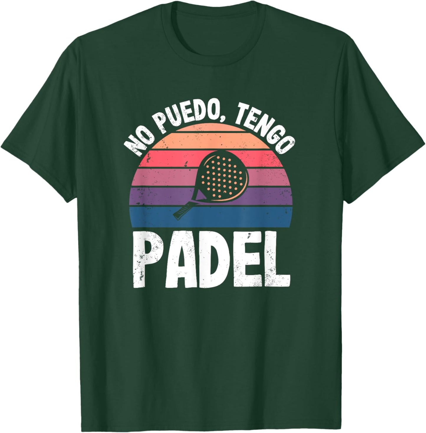 Padel Tennis Gift Padel Player I Can't I Have Padel T-Shirt - T-Shirt | Forest