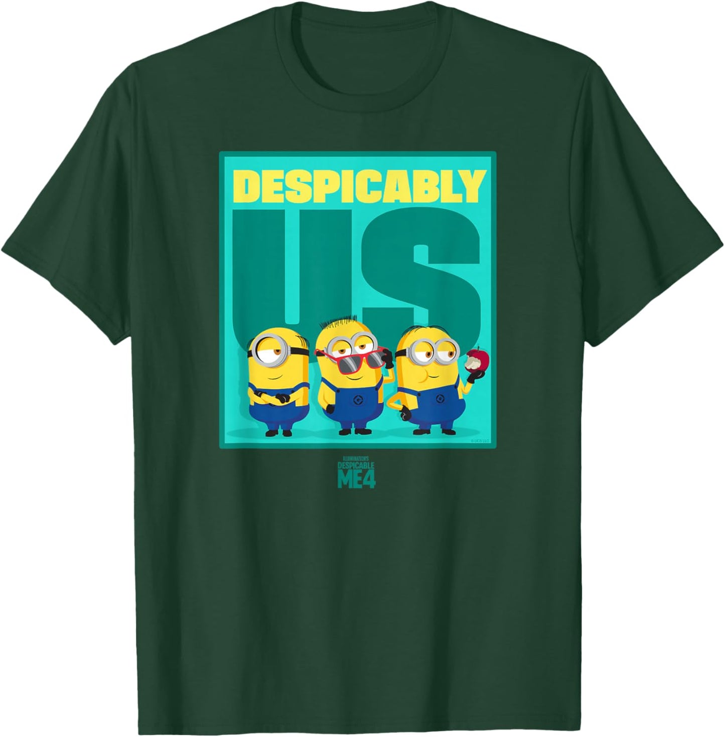 Minions Despicable Me 4 Despicably Us T-Shirt - T-Shirt | Forest
