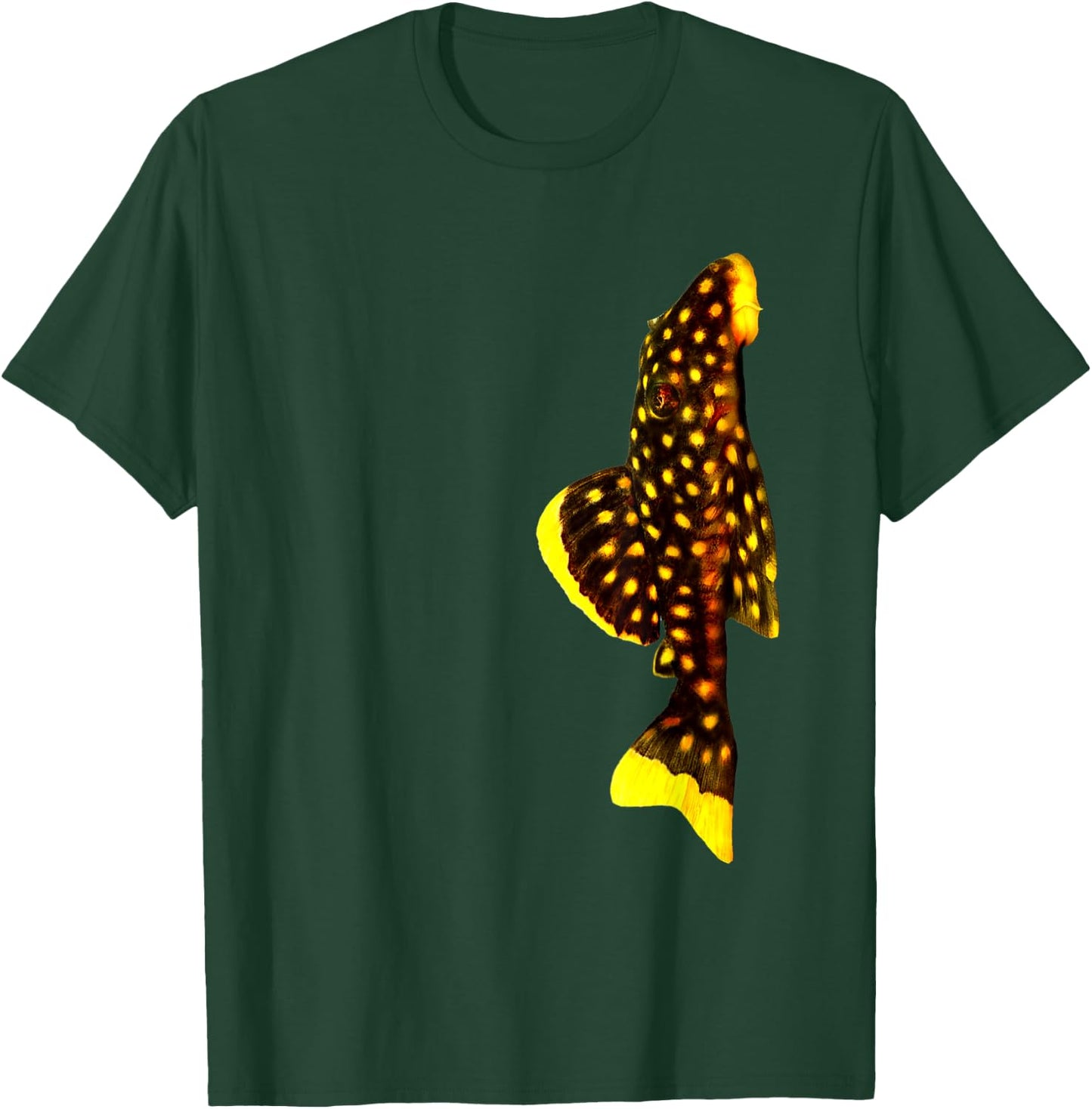 Pleco Plecostomus Algae Eater Aquarium Lovers Fish Tank T-Shirt - T-Shirt | Forest