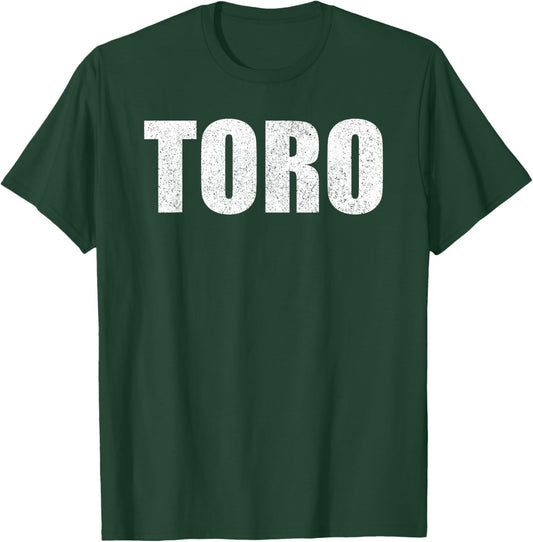 Toro Surname Retro Hispanic Mexican Spanish Family T-Shirt - T-Shirt | Forest