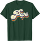 Papa Gifts Retro Vintage Father's Day Papa T-Shirt - T-Shirt | Forest