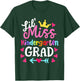 Little Miss Kindergarten Last Day of School 2025 Girls T-Shirt - T-Shirt | Forest