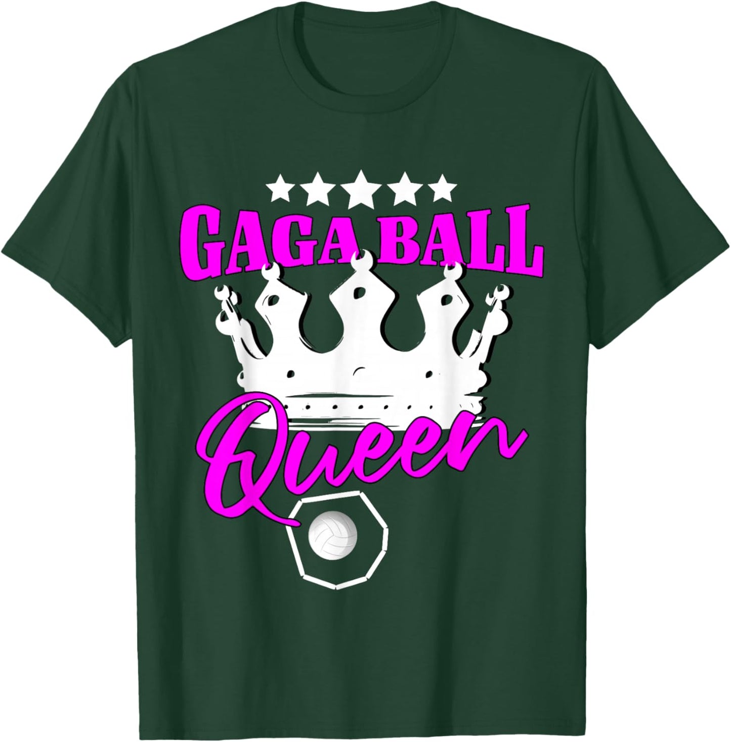 Gaga Ball Queen Gagaball Women Gaga Ball T-Shirt - T-Shirt | Forest