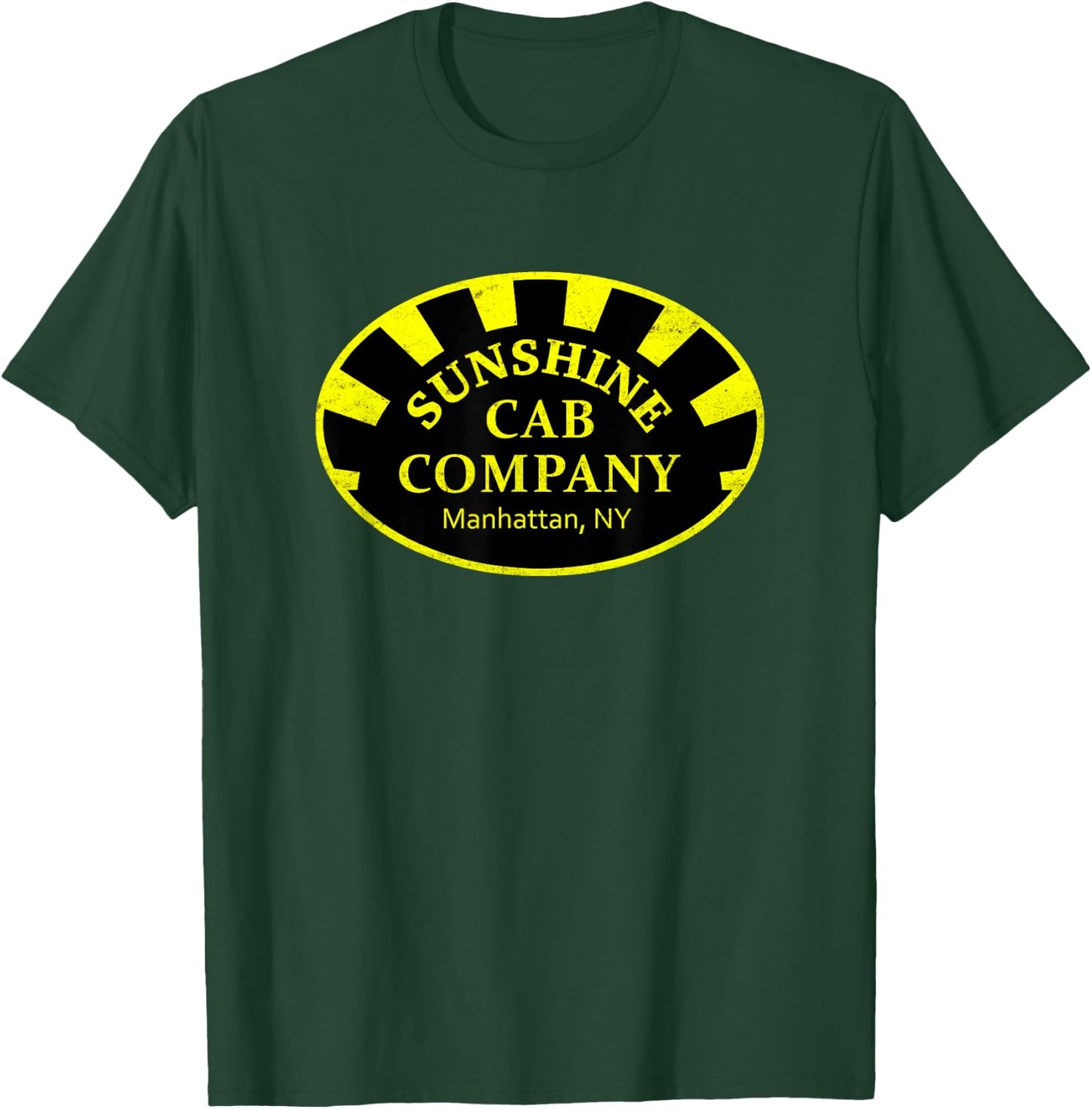 SUNSHINE Cab Company TAXI T-Shirt - T-Shirt | Forest