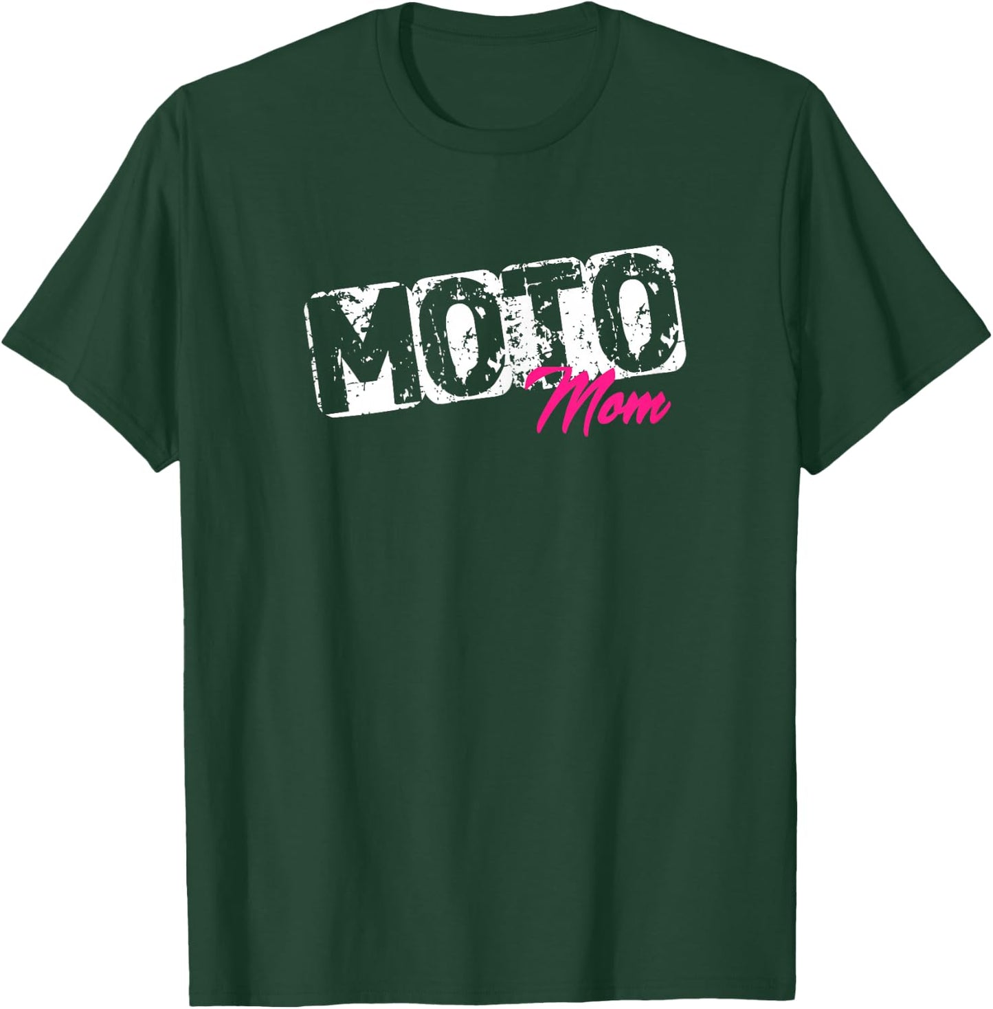 Moto Mom Dirt Bike Motocross Racing T-Shirt - T-Shirt | Forest