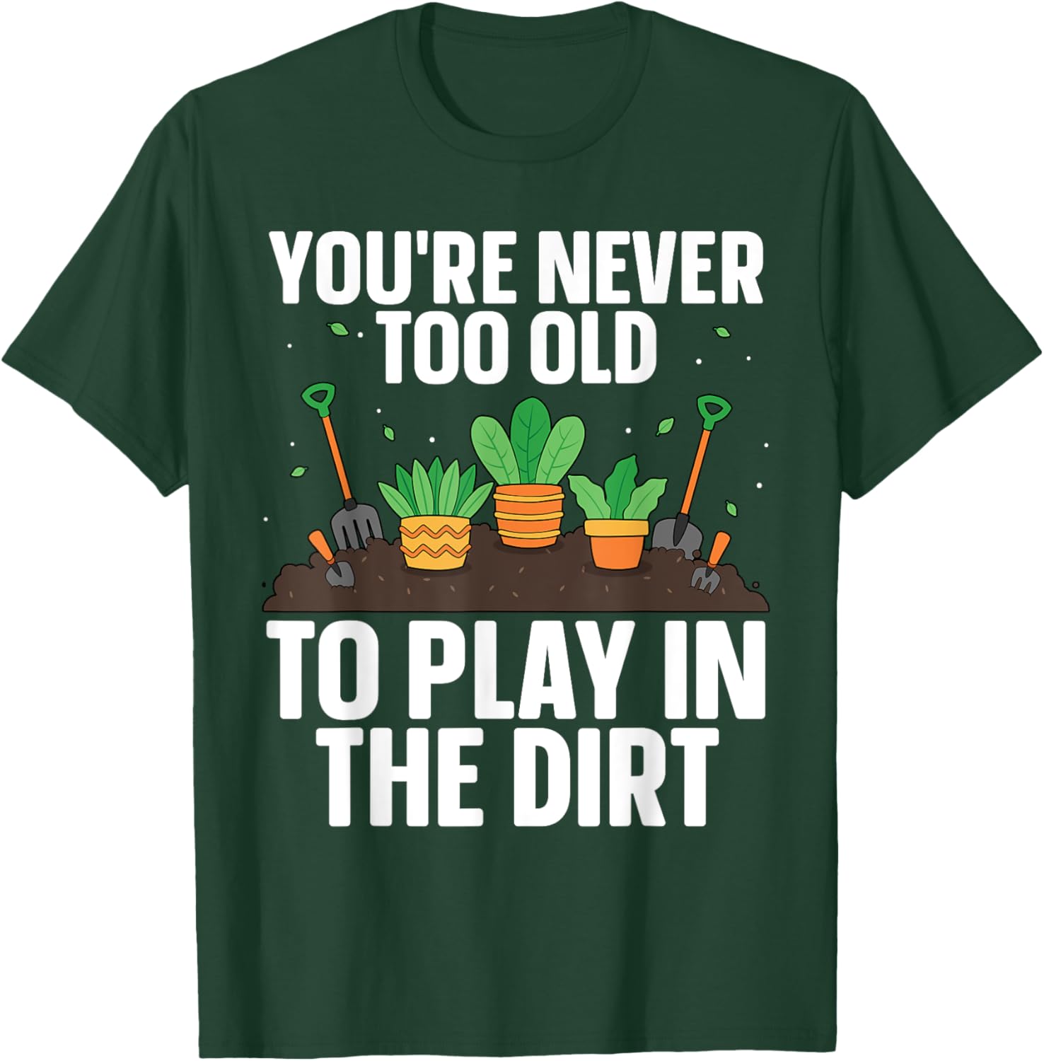 Funny Gardening Art Women Indoor Garden Plant Lovers T-Shirt - T-Shirt | Forest