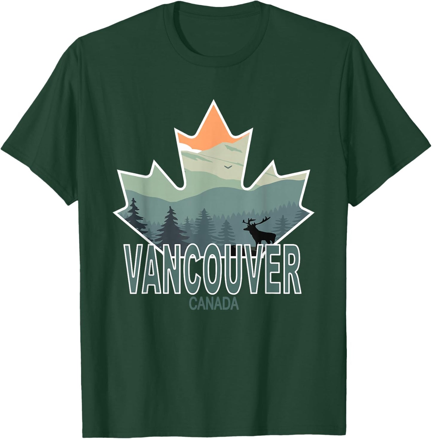 Vancouver, British Colombia, Canada T-Shirt - T-Shirt | Forest