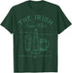 Retro The Irish Social Club Drunk St. Patrick's Day Outfit T-Shirt - T-Shirt | Forest