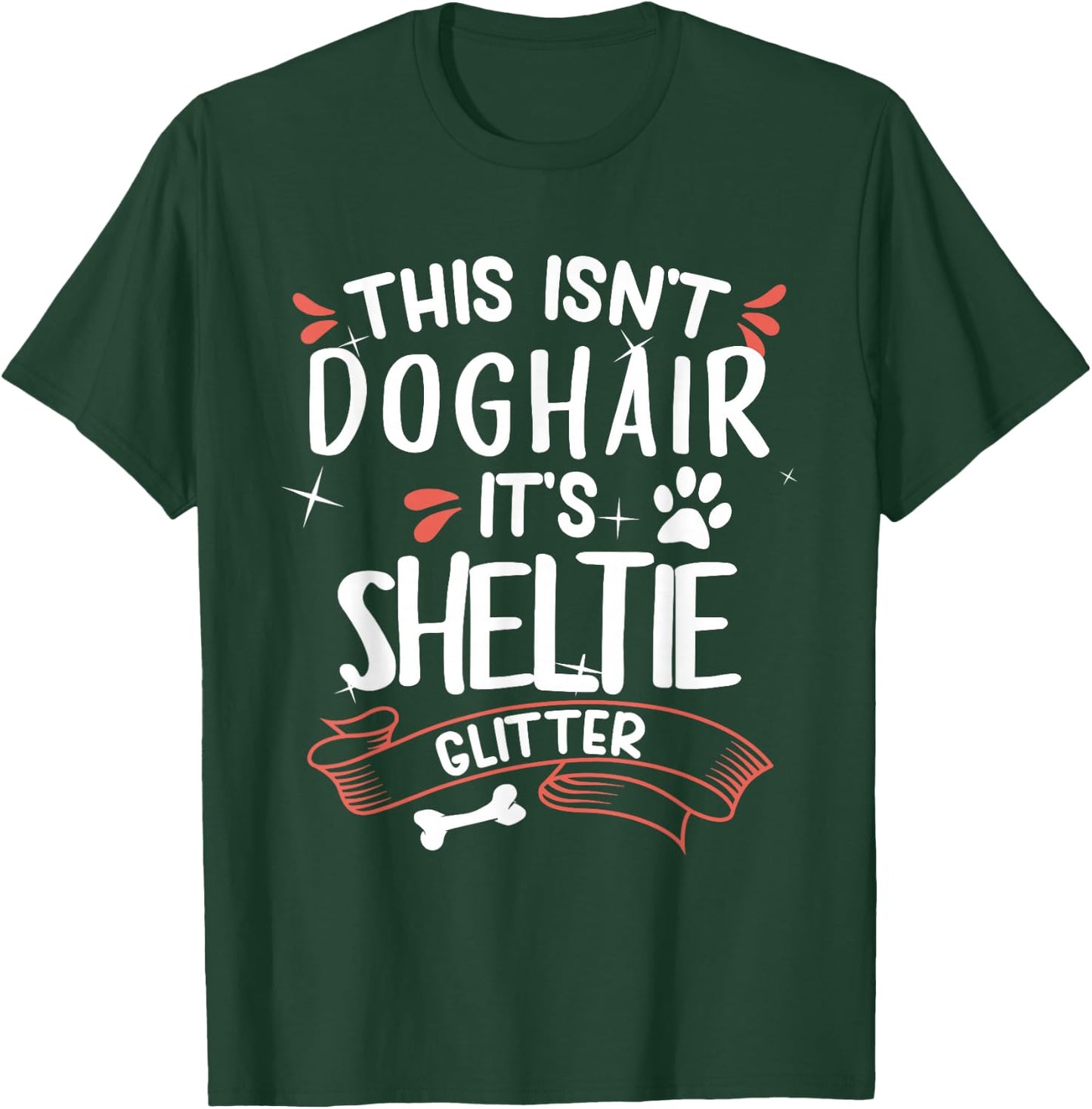 Shetland Sheepdog Shirt Men Women Sheltie Dog Mom Dog Lover T-Shirt - T-Shirt | Forest