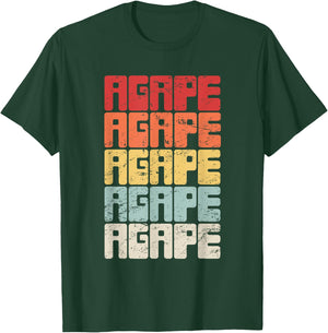 Proud Christian in Jesus - Agape T-Shirt - T-Shirt | Forest