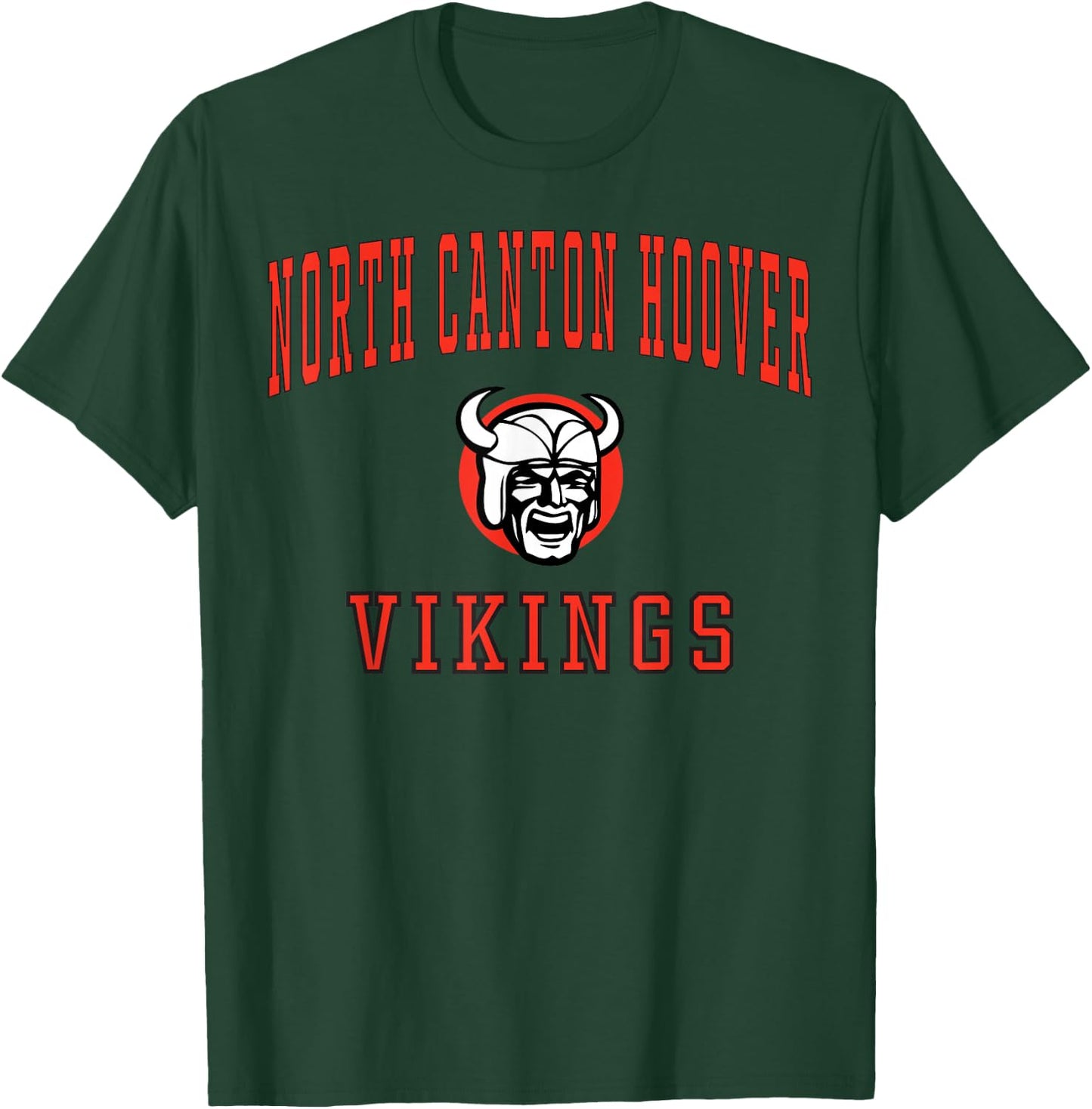 North Canton Hoover High School Vikings C1 T-Shirt - T-Shirt | Forest