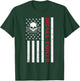 Funny Diesel Mechanic Motorcycle American Diesel Power Flag T-Shirt - T-Shirt | Forest