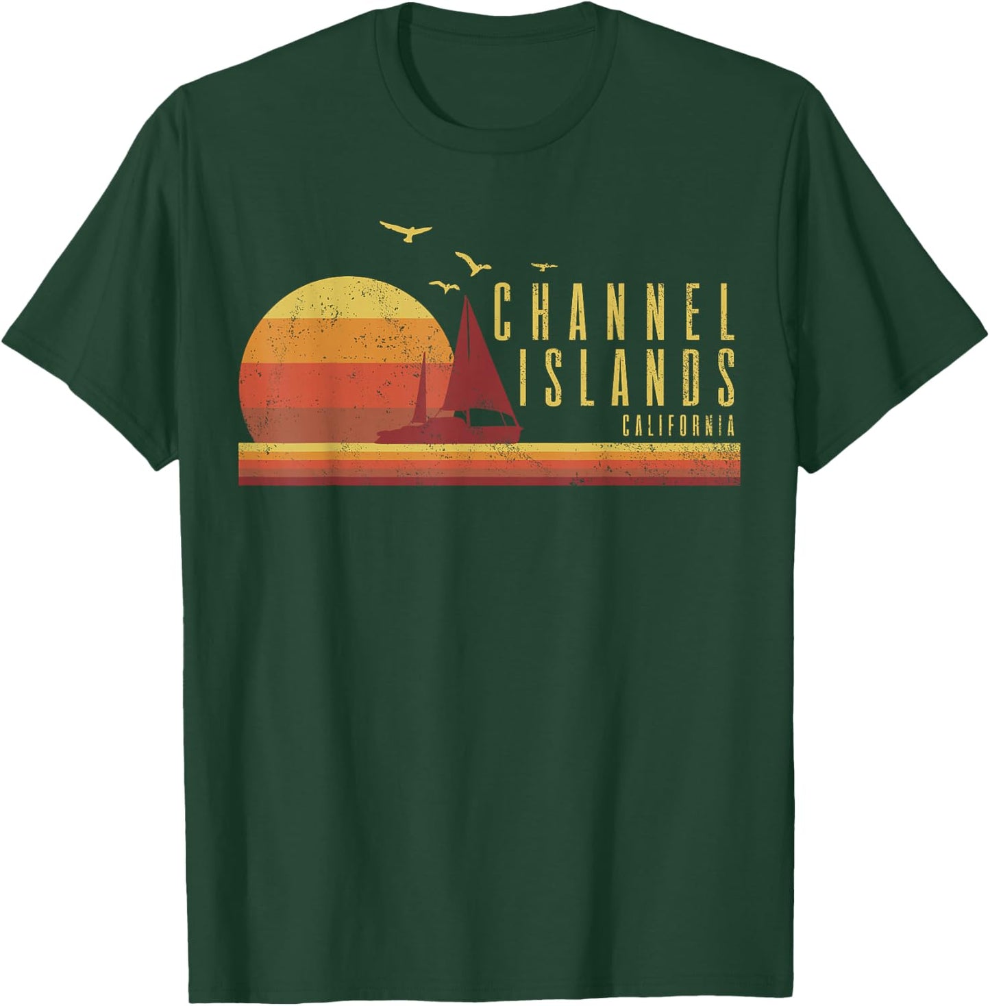 Channel Island California T-Shirt - T-Shirt | Forest