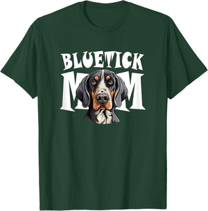 Bluetick Coonhound Mom Cute Dog Mother T-Shirt - T-Shirt | Forest