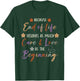 End Of Life Deserves As Much Care And Love Hospice Nurse T-Shirt - T-Shirt | Forest
