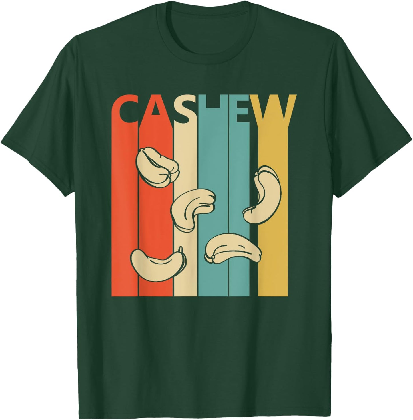Vintage Cashew T-Shirt - T-Shirt | Forest
