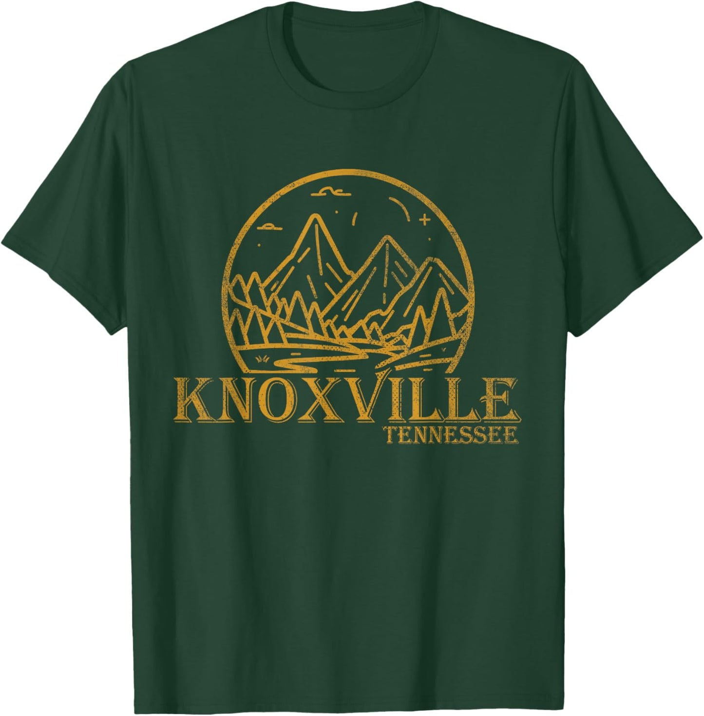 Knoxville Tennessee TN | Outdoor Hiking T-Shirt - T-Shirt | Forest
