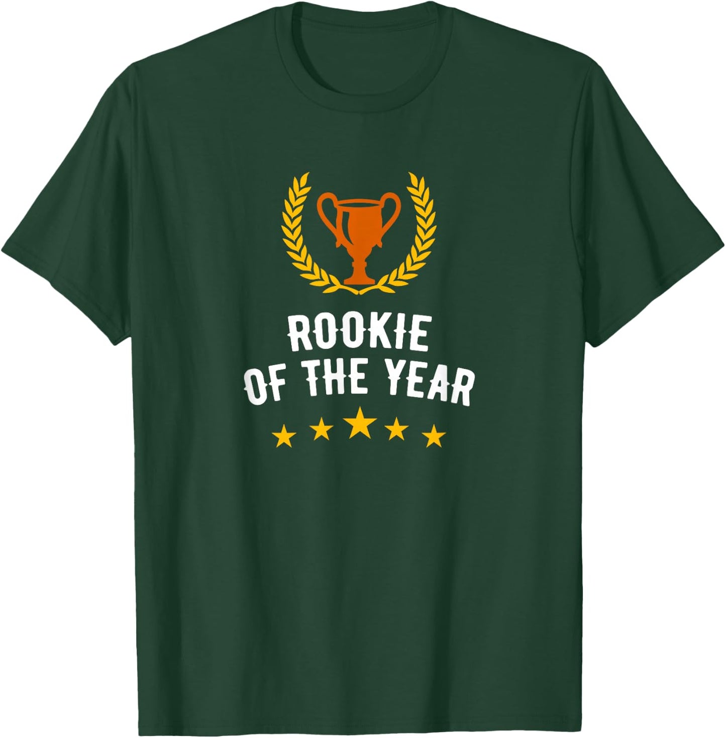 Rookie of the Year Awards and Gifts Men's -Adults Black Modern Basketball T-Shirt - T-Shirt | Forest