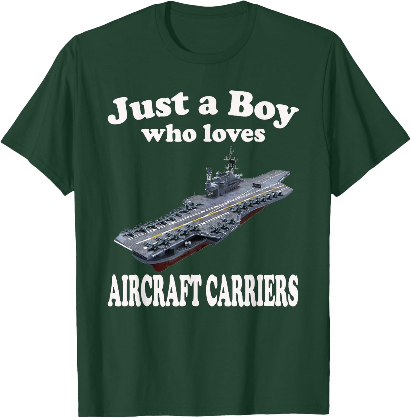 Aircraft Carrier USS Midway CVA-41 CVB-41 Adults Kids T-Shirt - T-Shirt | Forest