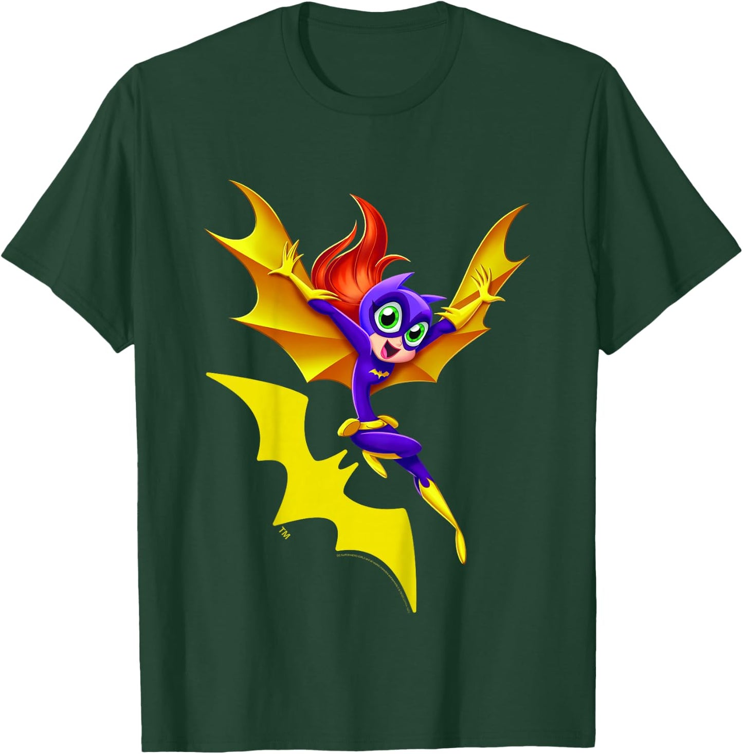 Kids DC Comics Super Hero Girls Batgirl T-Shirt - T-Shirt | Forest