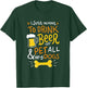 Funny Drink Beer And Pet Dog Animal Loving Quote Women T-Shirt - T-Shirt | Forest
