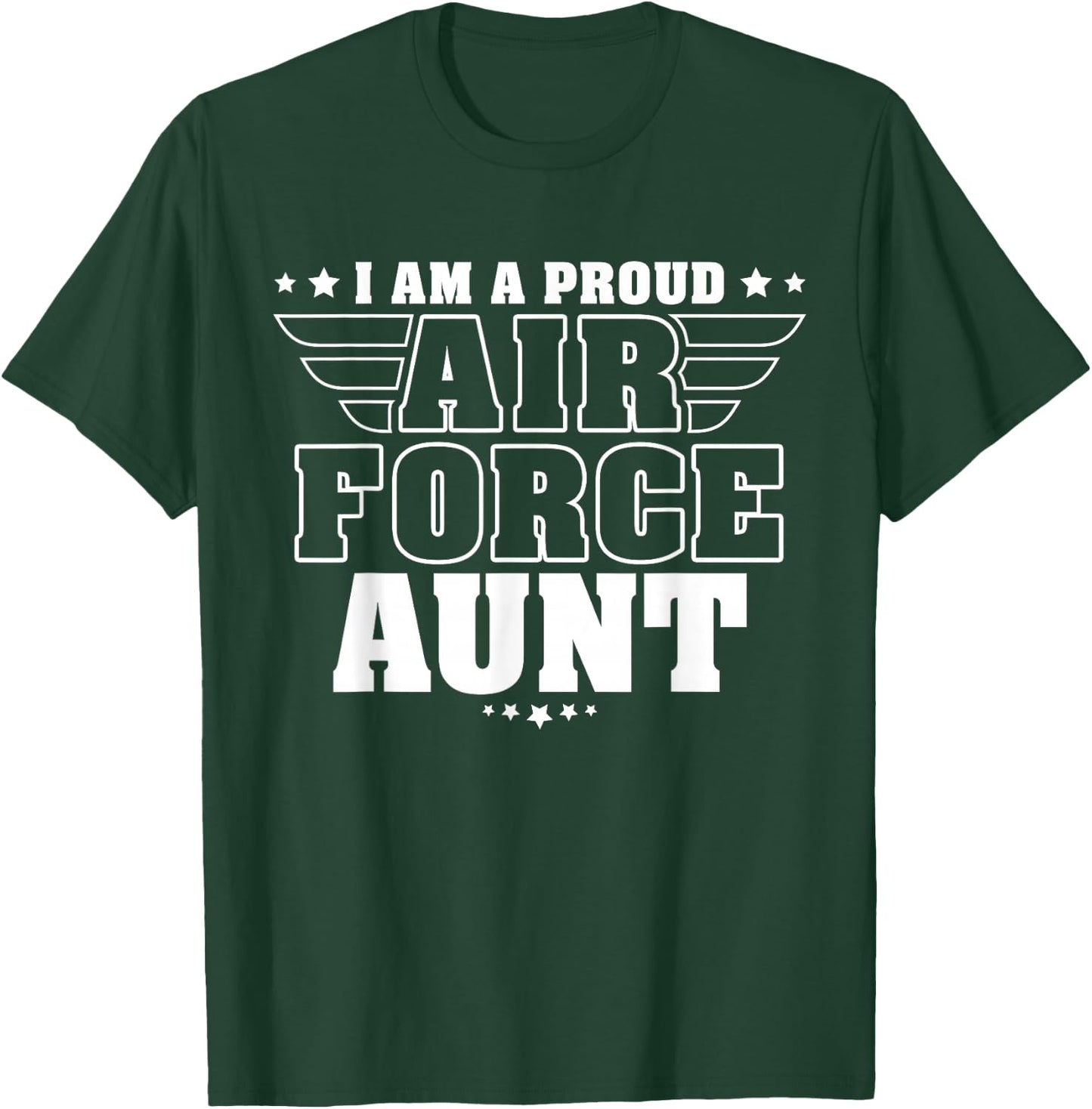 Ich Bin Eine Stolze Tante Einer Luftwaffe Soldiers [German Language] T-Shirt - T-Shirt | Forest
