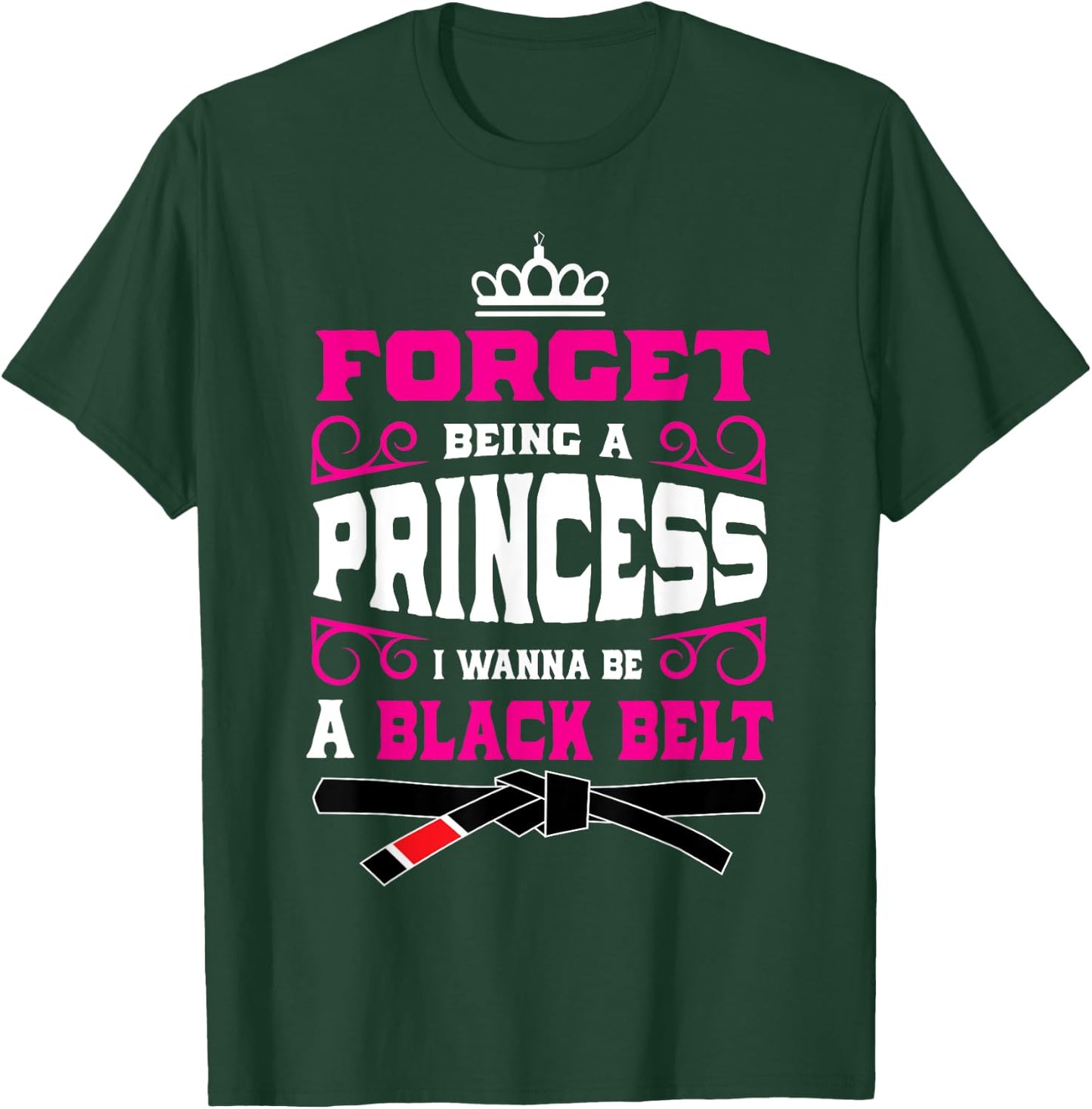 Cute Jiu Jitsu Girls Gift | Jiujitsu Girl, Martial Arts, BJJ T-Shirt - T-Shirt | Forest