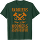 Funny Farrier Hoof Trimming Equine Horse Shoeing Hooves Gift T-Shirt - T-Shirt | Forest
