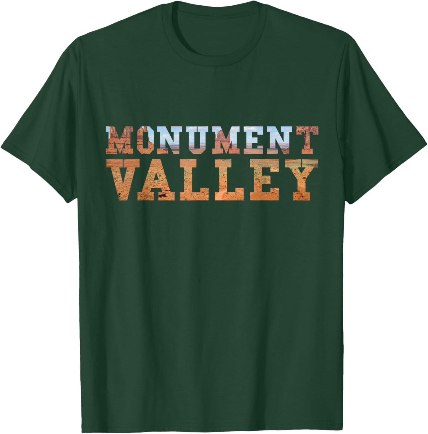 Monument Valley Utah Arizona Navajo Tribal Park T-Shirt - T-Shirt | Forest