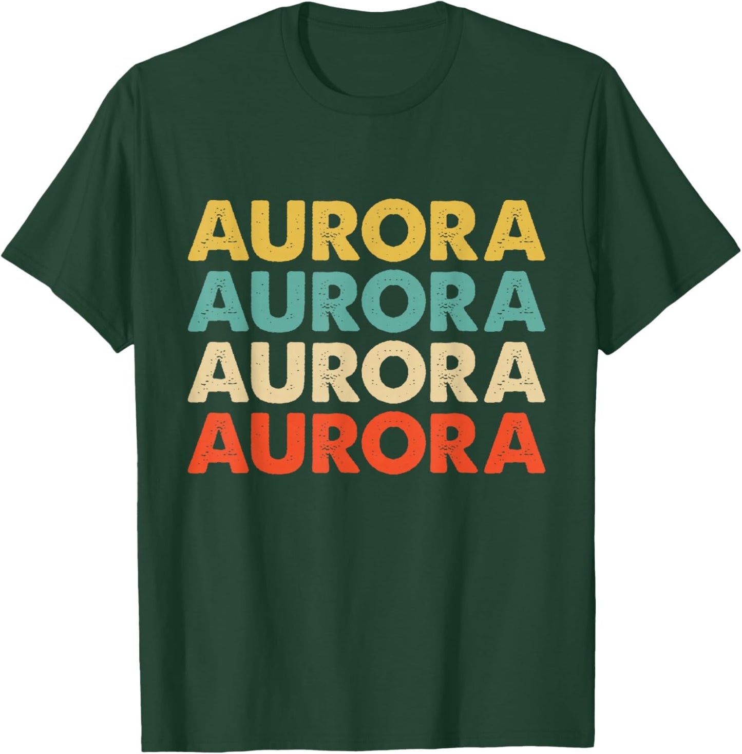 Aurora Name T-Shirt - T-Shirt | Forest