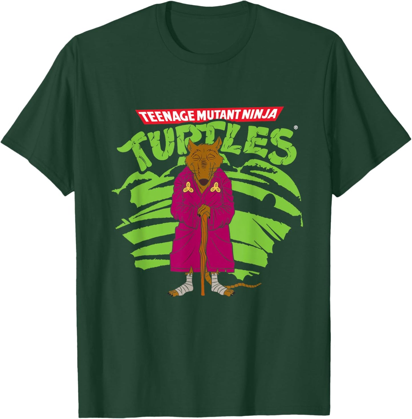 Mademark x Teenage Mutant Ninja Turtles - Teenage Mutant Ninja Turtles - Original TMNT Splinter Rat T-Shirt - T-Shirt | Forest