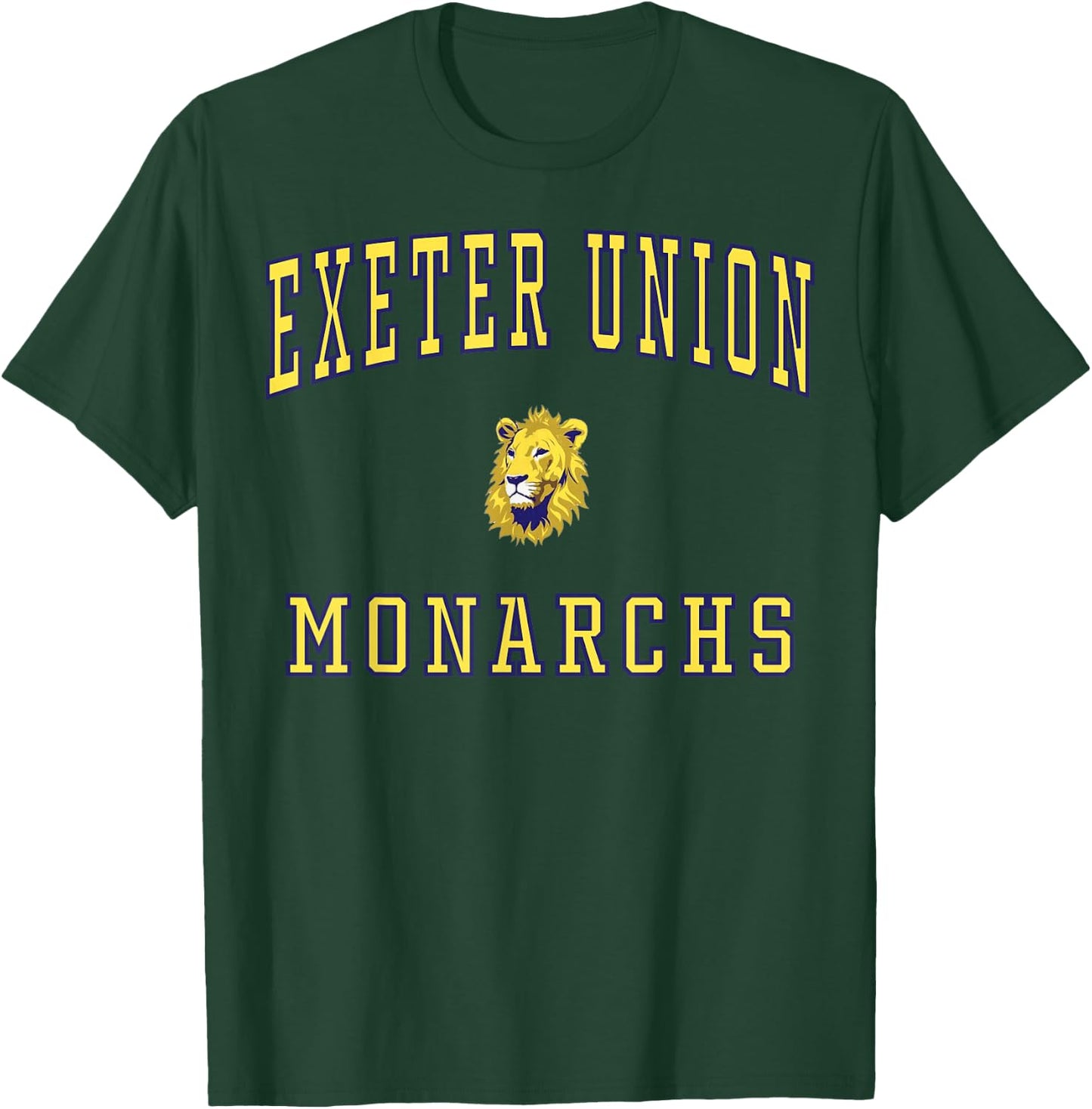 Exeter Union High School Monarchs C1 T-Shirt - T-Shirt | Forest